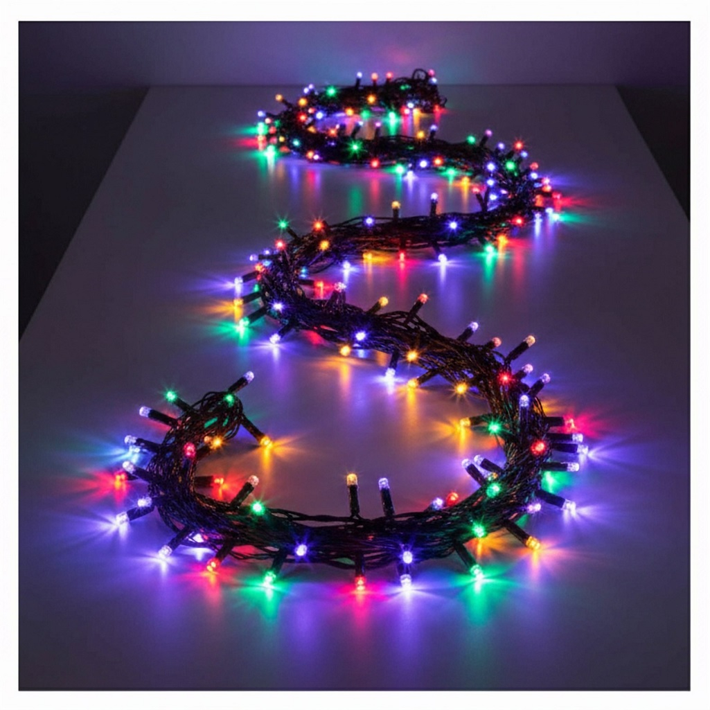 Гирлянда светодиодная Feron CL07 26782,	IP44, нить, Разноцветная, 40 м