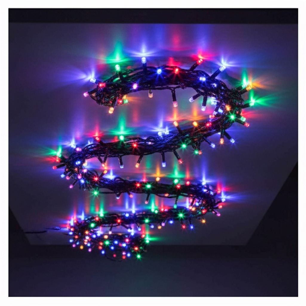 Гирлянда светодиодная Feron CL07 26782,	IP44, нить, Разноцветная, 40 м