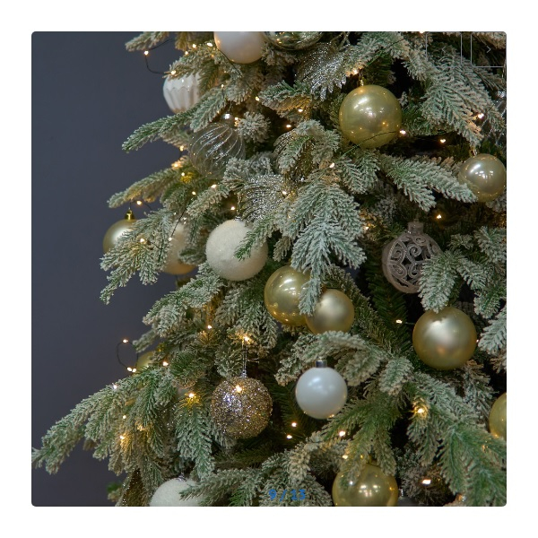 Гирлянда светодиодная Uniel Роса ULD-S10000-1000/DGA warm white IP20, теплый белый 100 м, UL-00012089