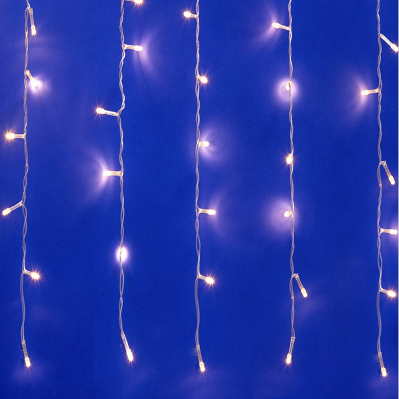 Гирлянда Uniel ULD-C3020-160/DTA занавес 3х2 метра, IP20, теплый белый, 3 м