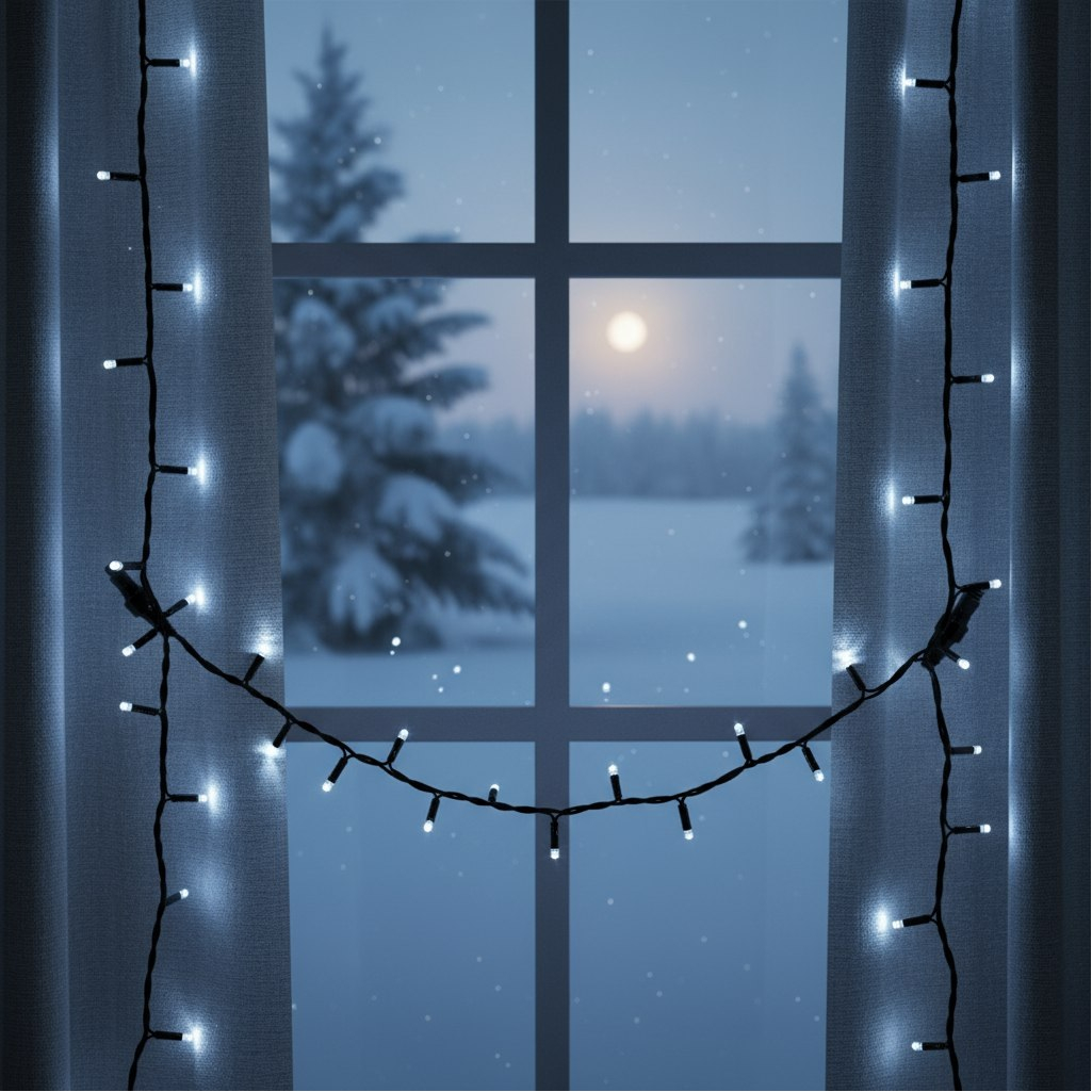 Гирлянда светодиодная Uniel ULD-S1000-120/TBK WHITE IP67 нить, Нейтральный свет UL-00003944, 10 м