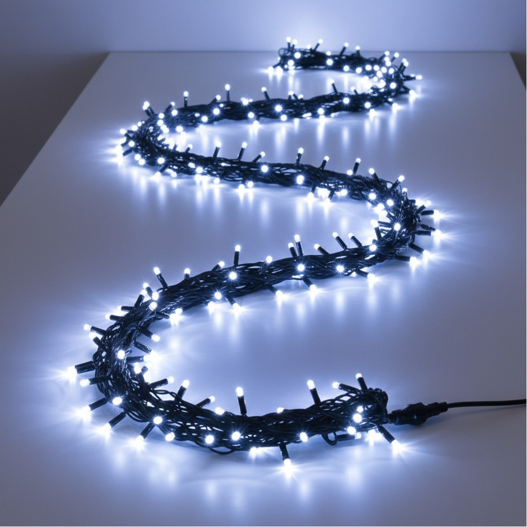 Гирлянда светодиодная Uniel ULD-S1000-120/TBK WHITE IP67 нить, Нейтральный свет UL-00003944, 10 м