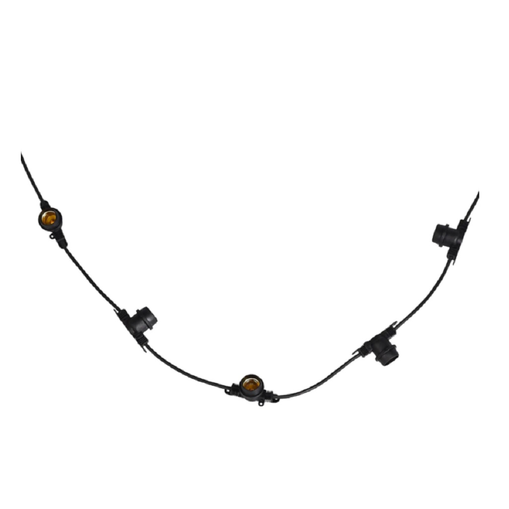 Гирлянда светодиодная Uniel UDL-K110 40/E27/10M IP65, Белт-лайт, без ламп, UL-00006440, 10 м