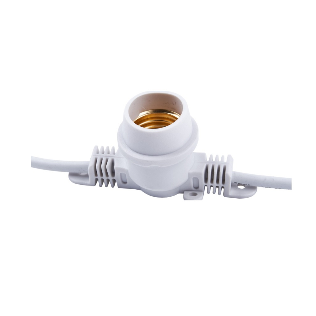 Гирлянда светодиодная Uniel UDL-K110 40/E27/10M UL-00011809, IP65, Белт-лайт, без ламп, 10 м