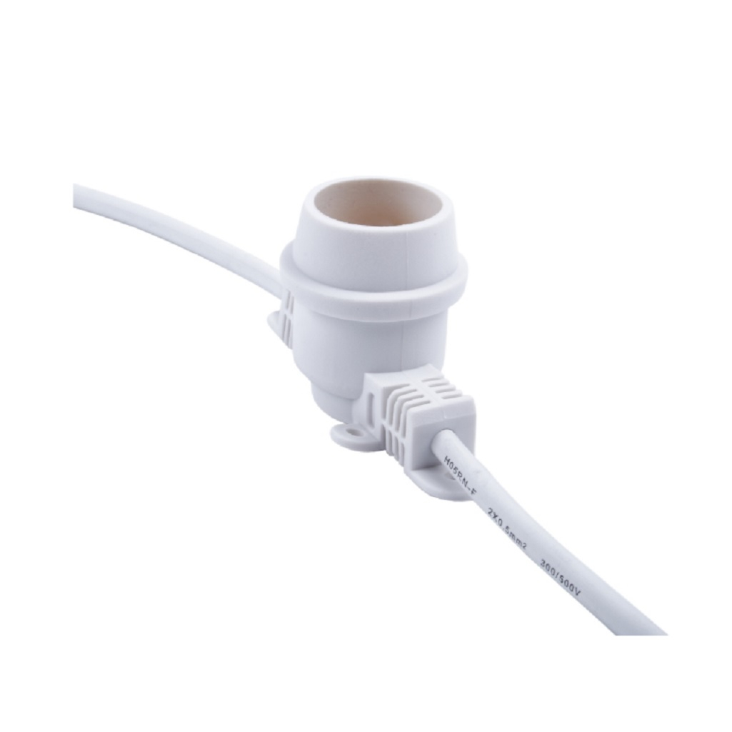 Гирлянда светодиодная Uniel UDL-K110 40/E27/10M UL-00011809, IP65, Белт-лайт, без ламп, 10 м