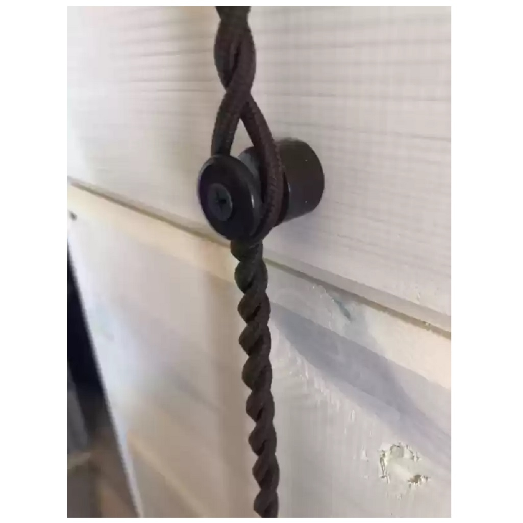 Изолятор пластиковый Bironi, внешний монтаж, цвет коричневый, B1-551-22