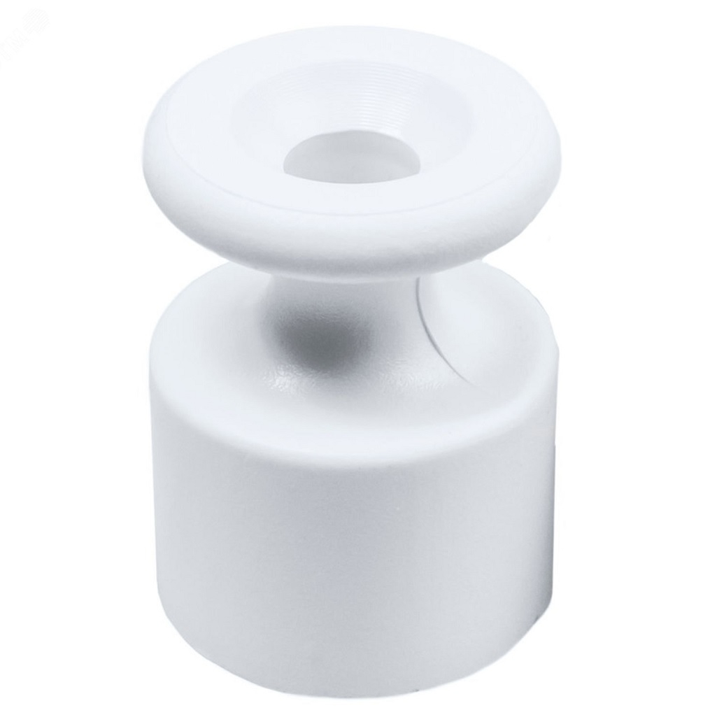 Изолятор пластиковый Bironi, внешний монтаж, цвет белый, B1-551-21