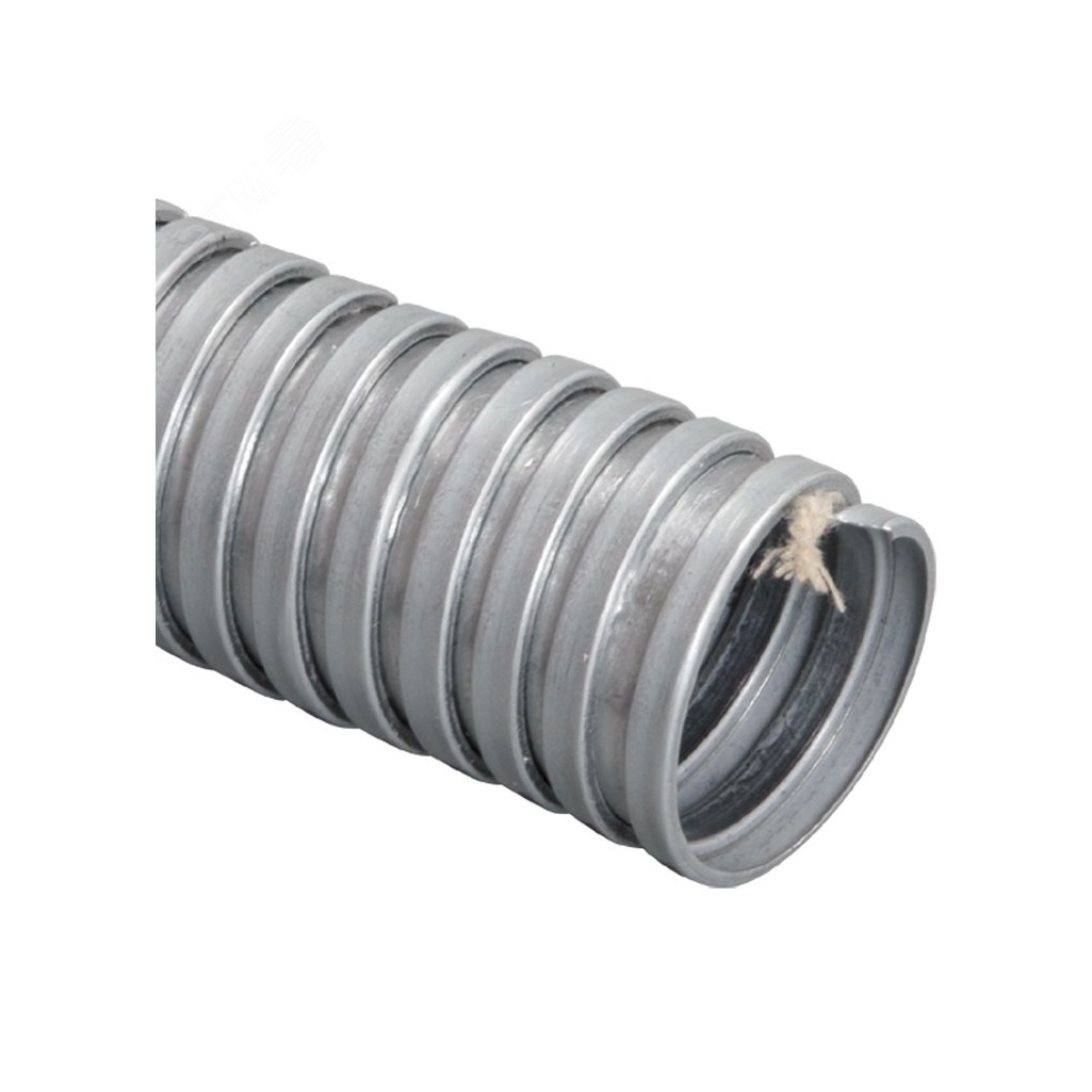 Металлорукав Iek Elasta Р3-ЦХ-20, CM10-20-015, диаметр 20 мм, без протяжки, без обшивки, в упаковке 15 м 