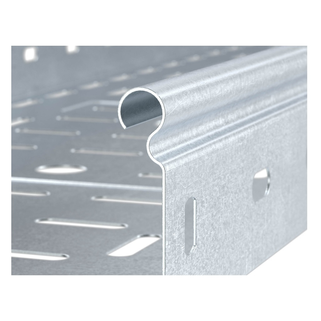 Лоток перфорированный ДКС SPL3520, S3, 50х200х3000 мм, 0.7 мм, оцинкованная сталь