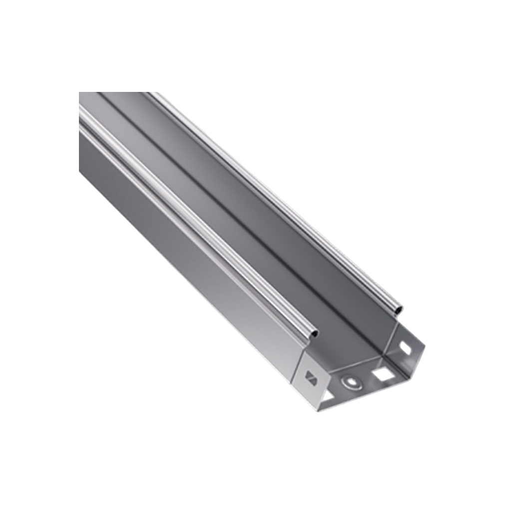 Лоток неперфорированный ДКС SNL3520, S3, 50х200х3000 мм, 0.7мм, оцинкованная сталь