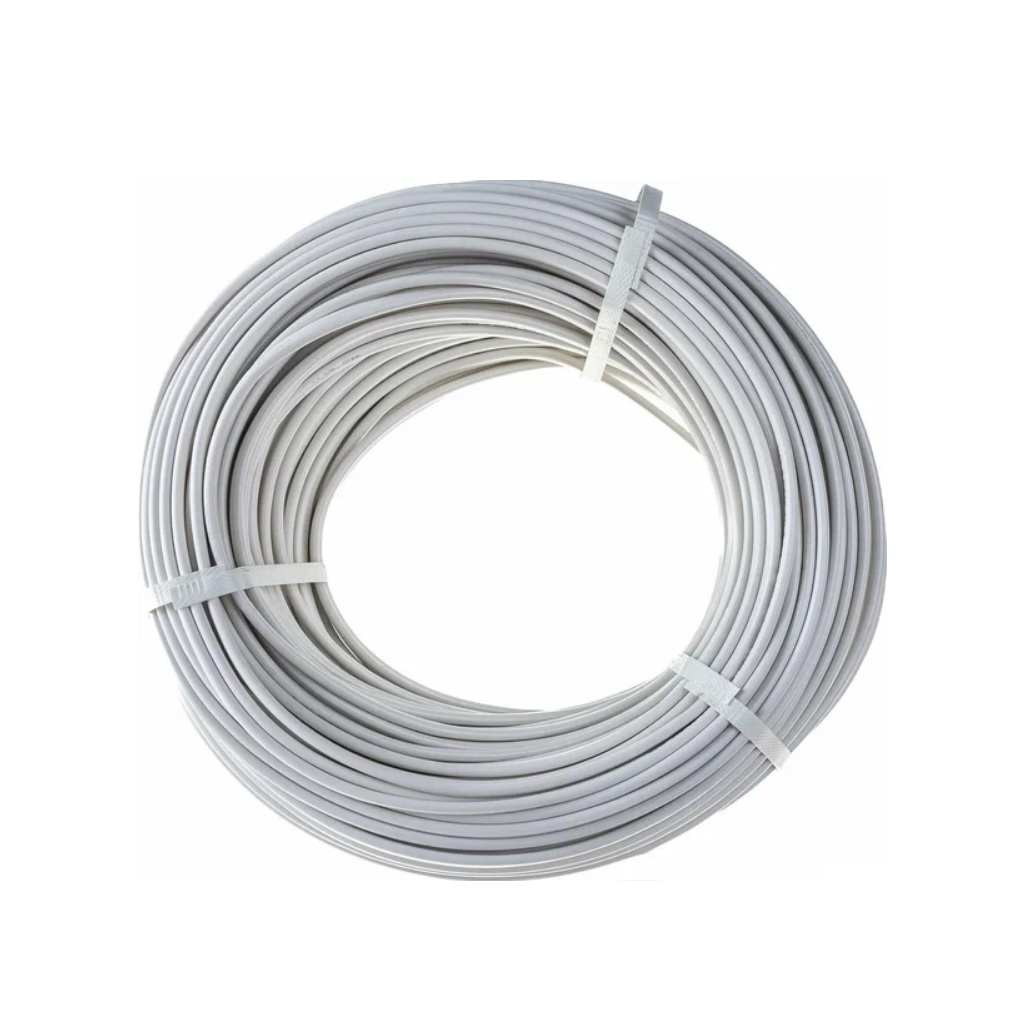 Провод силовой ПБППг 3х2.5 кв.мм, установочный, белый, длина 30 метров