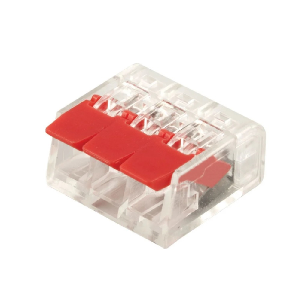 Клемма универсальная Stekker LD221-413, компактная, 3-проводная