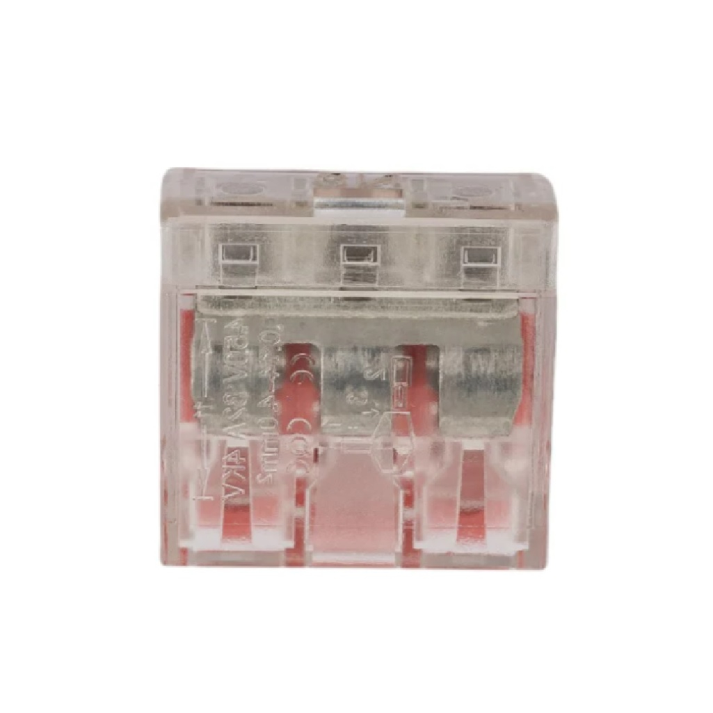 Клемма универсальная Stekker LD221-413, компактная, 3-проводная