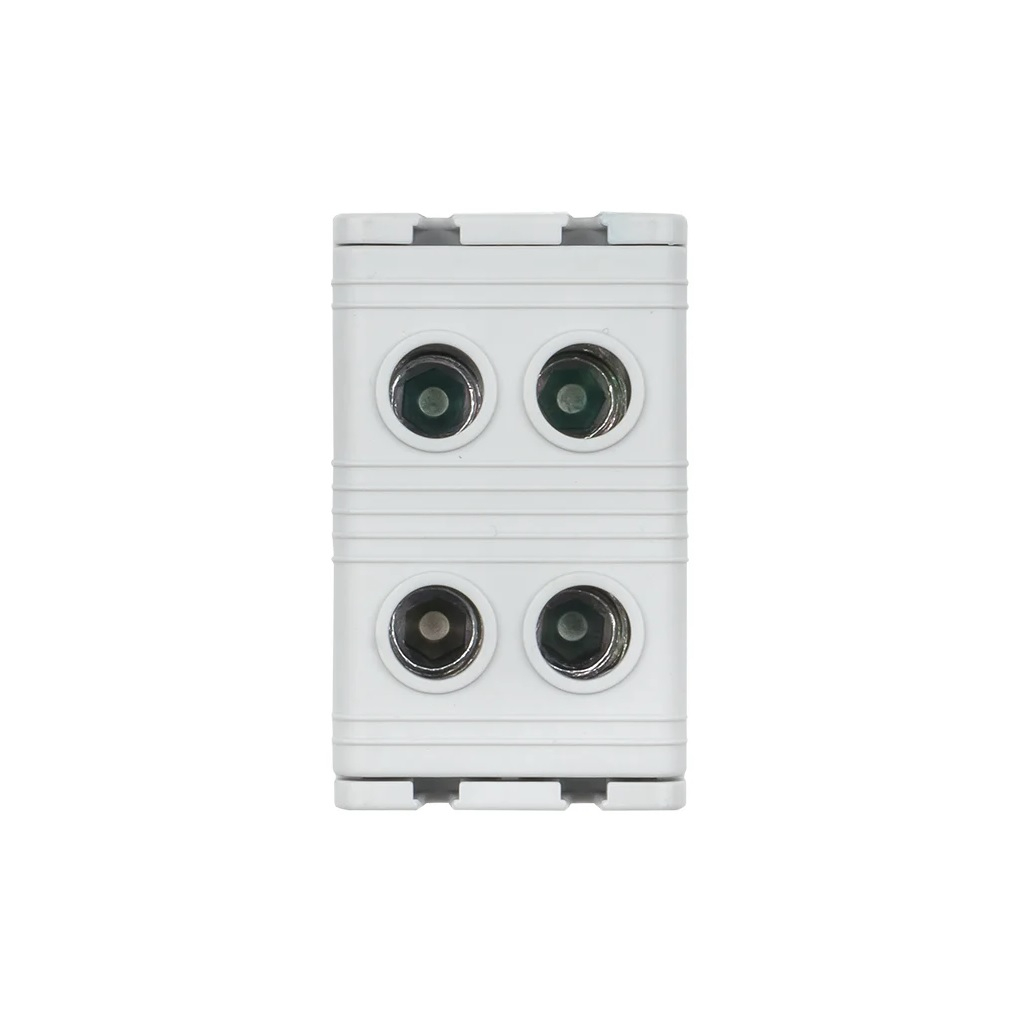 Клемма силовая вводная двойная EKF PROxima КСВ 16-50, plc-kvs2-16-50-grey, серая