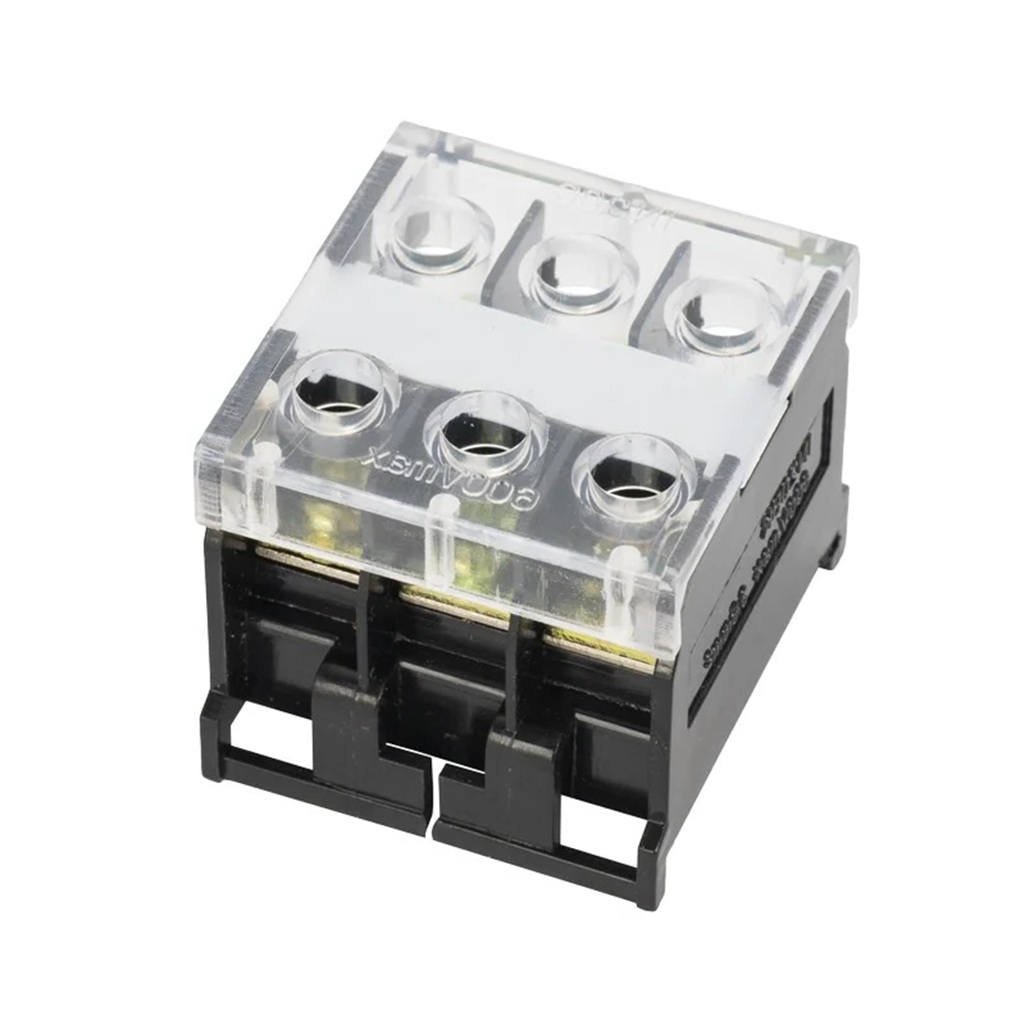 Колодка клеммная EKF bzd-4003 до 4.0 кв.мм, 30 А, полиамид, черная