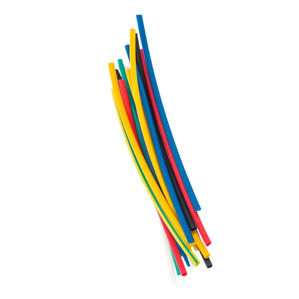 Набор трубок термоусадочных Tokov Electric TKE-THK-8-0.1-7С, размер 8/4, 100 мм, 21 шт