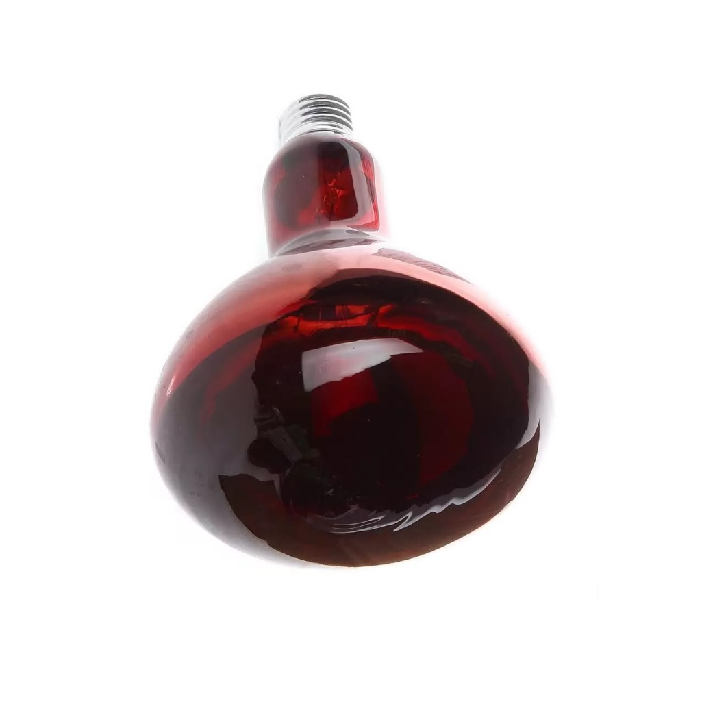 Лампа накаливания инфракрасная зеркальная КЭЛЗ ИКЗК-250, R127, Е27, термоизлучатель 