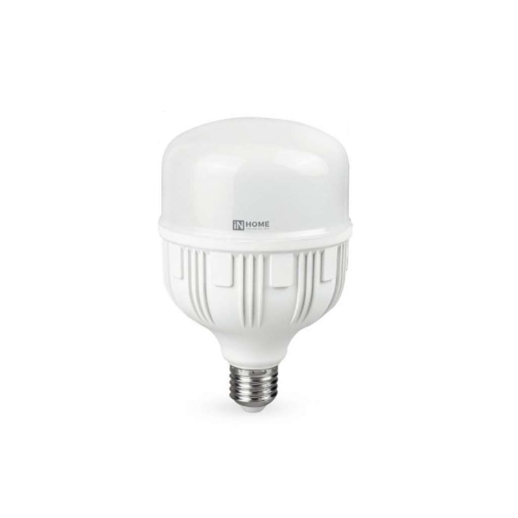 Лампа светодиодная In Home LED-HP-PRO, 4690612031088, 30Вт, 230В, Е27, 6500К, холодный свет