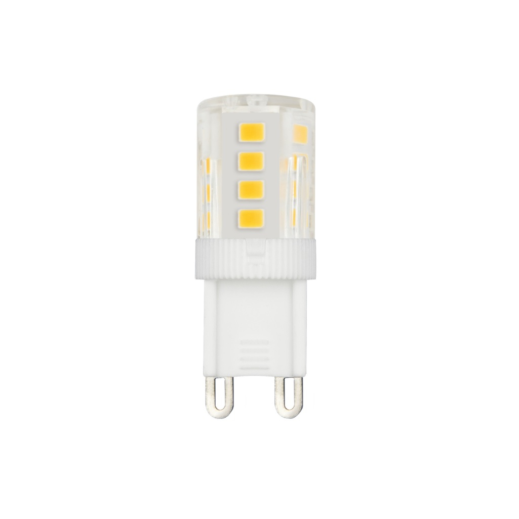 Лампа светодиодная Volpe UL-00008652, 4.5W, 4000K, G9, прозрачная, белый свет