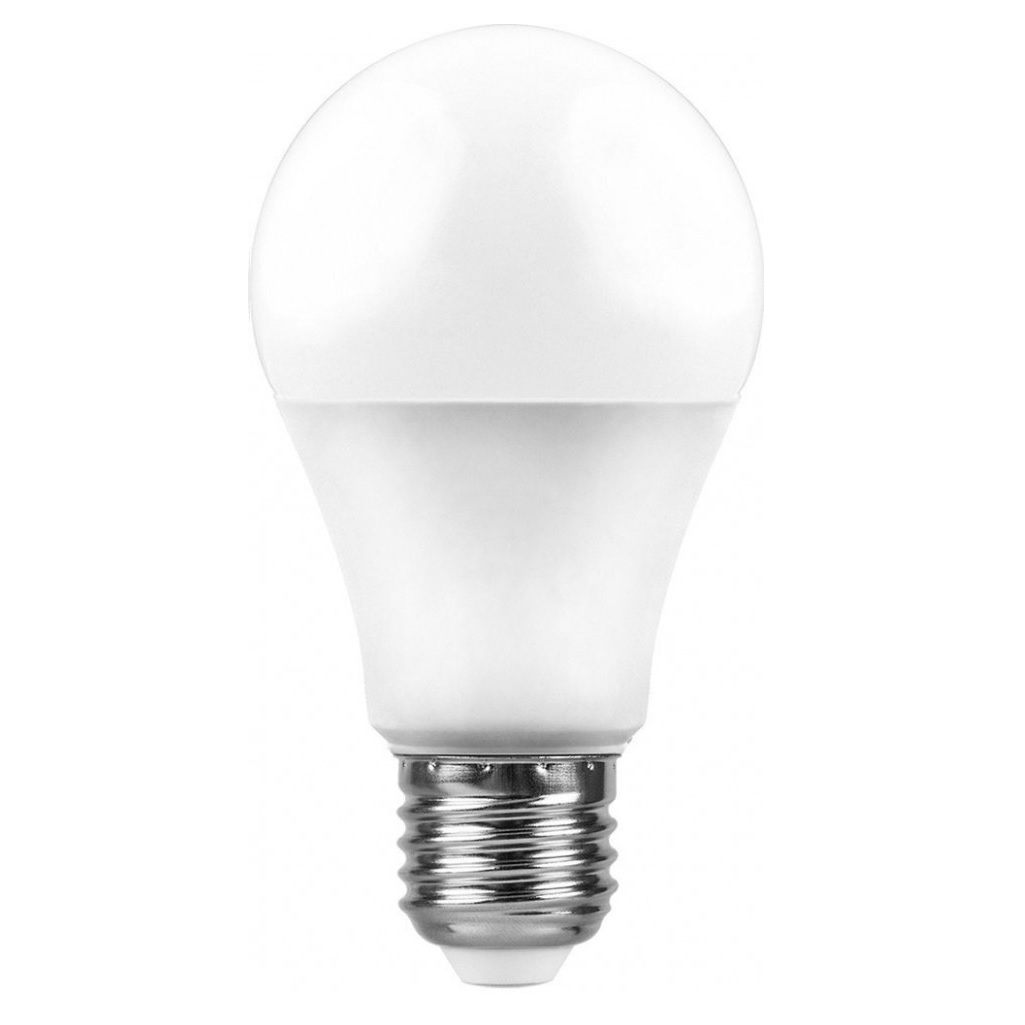 Лампа светодиодная Feron LB-92 Шар 25459, E27, 10W, 175-265V, 6400K, дневной свет