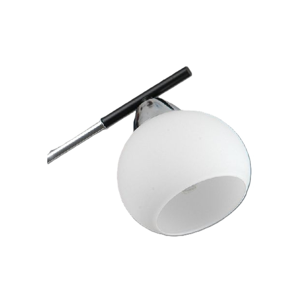 Люстра Illumico IL0713-3CSQ-24 BK CR LIBRA, 3 лампы, Е27, 120 Вт, стекло, до 18 кв.м
