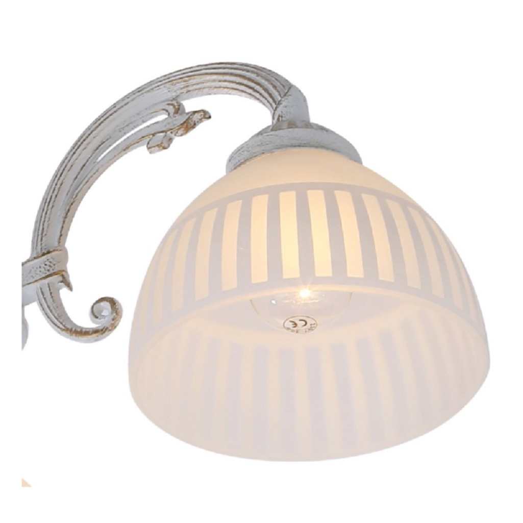 Люстра Reluce 74431-0.3-03, 3 лампы, E27, 120 Вт, стекло, до 6 кв.м 