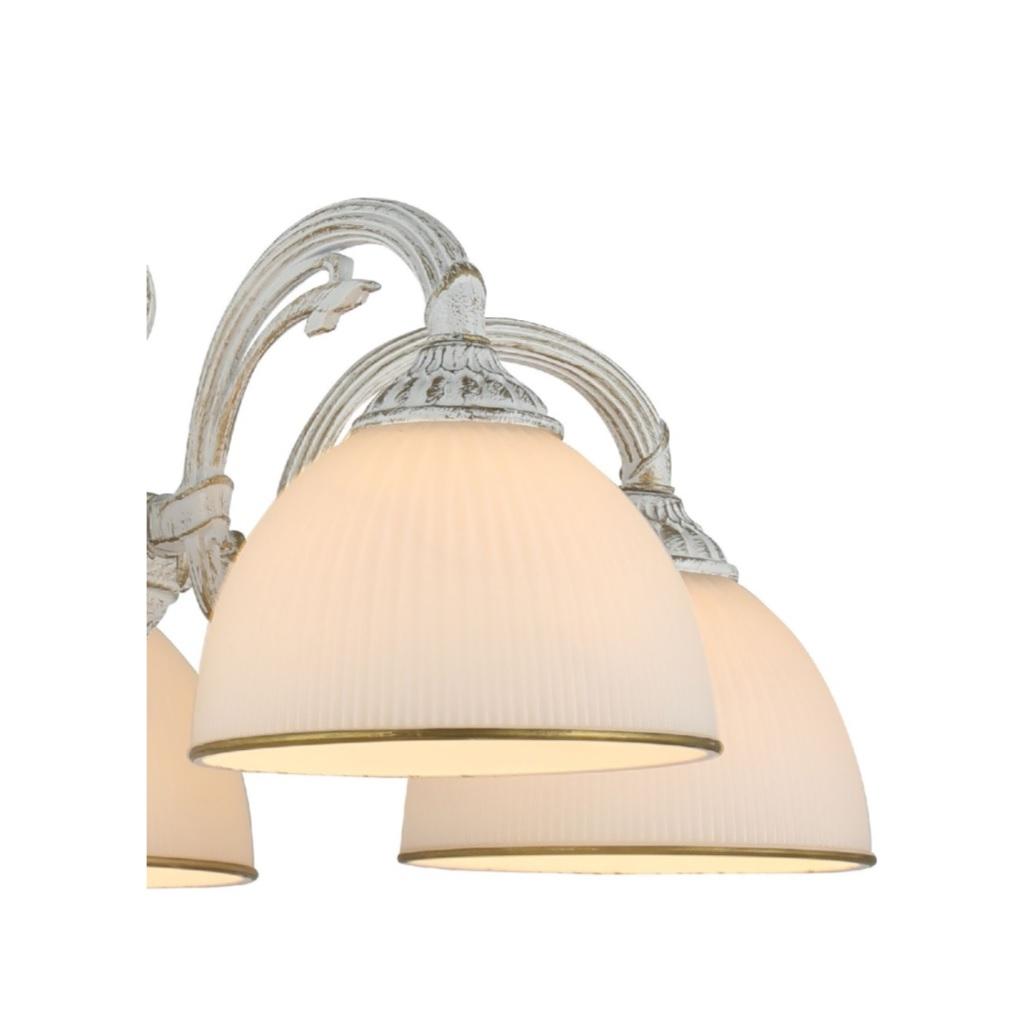 Люстра Reluce 74459-0.4-05, 5 ламп, E27, 200 Вт, стекло, до 10 кв.м