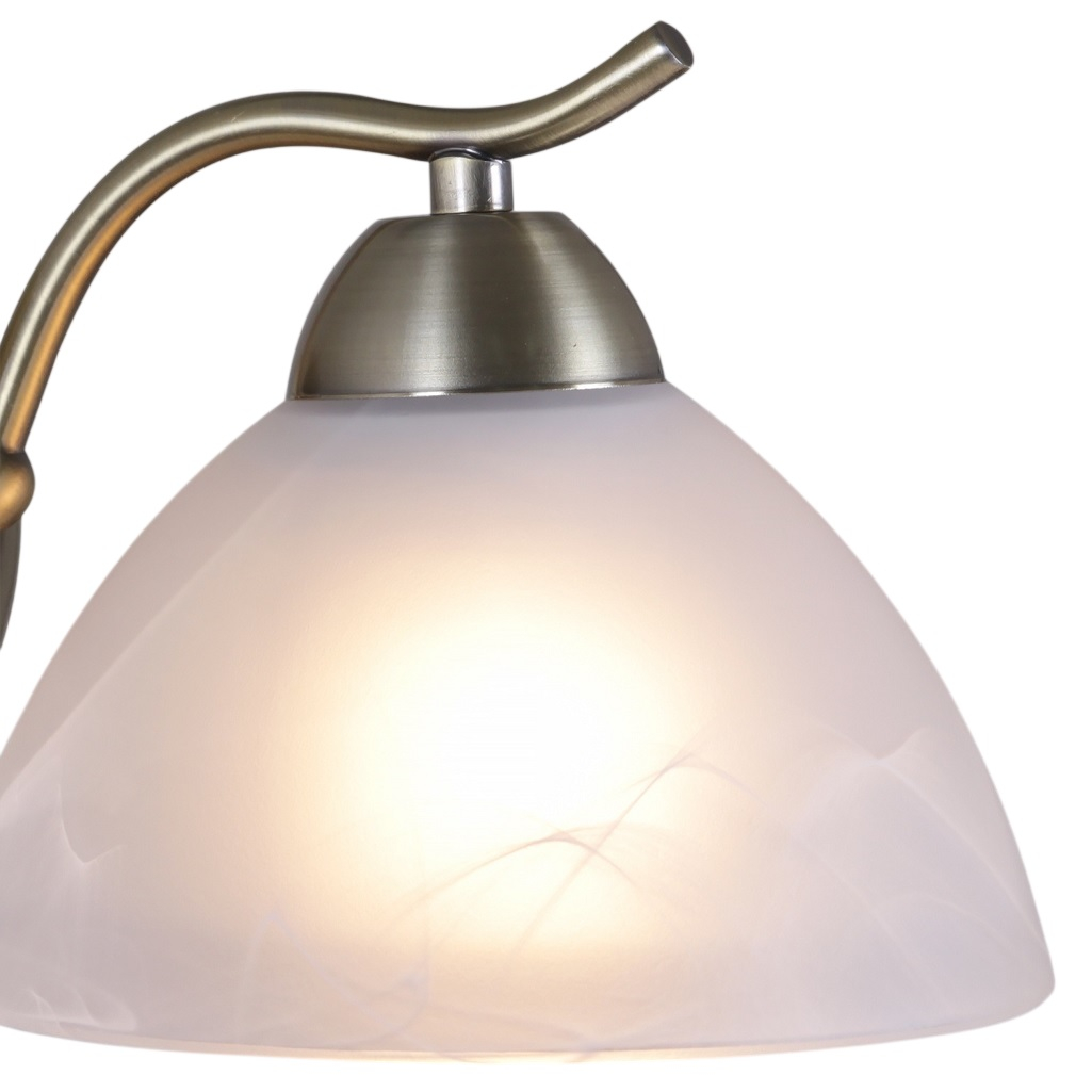 Люстра Illumico IL0905-8CSQ-26 AB ELITE, 8 ламп, E27, 320 Вт, стекло, до 40 кв.м