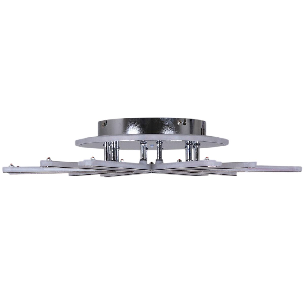 Люстра Reluce 09824-3.3-06C CR, 6 ламп, LED, 104 Вт, металл, до 18 кв.м