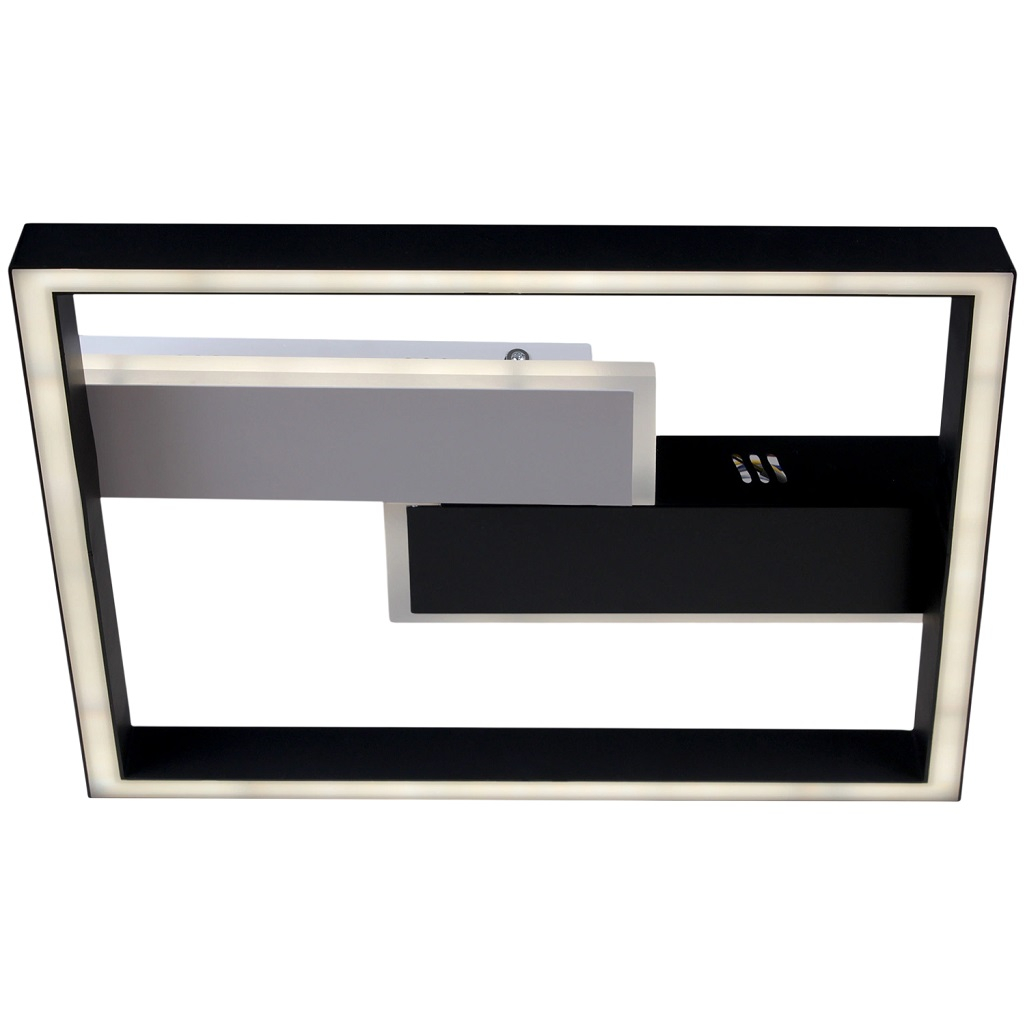 Люстра Reluce 29406-0.3-1+2 WT+BK, LED, 42 Вт, металл, до 4 кв.м