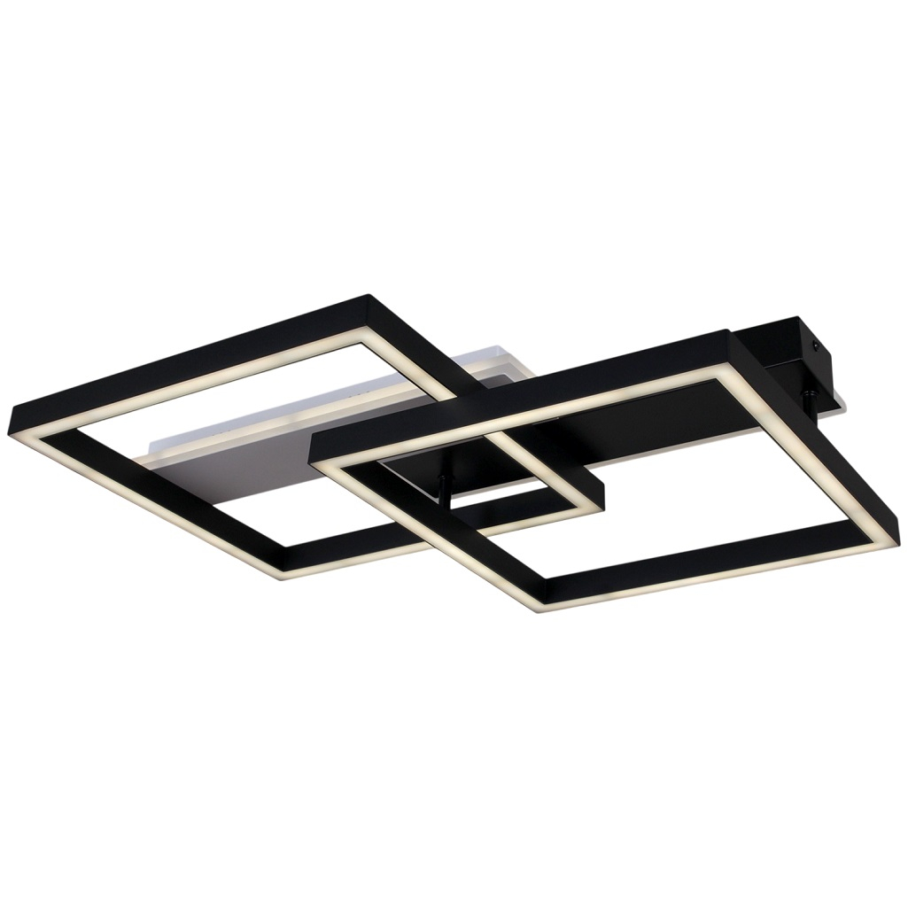 Люстра Reluce 29406-0.3-2+2 WT+BK, LED, 63 Вт, металл, до 12 кв.м
