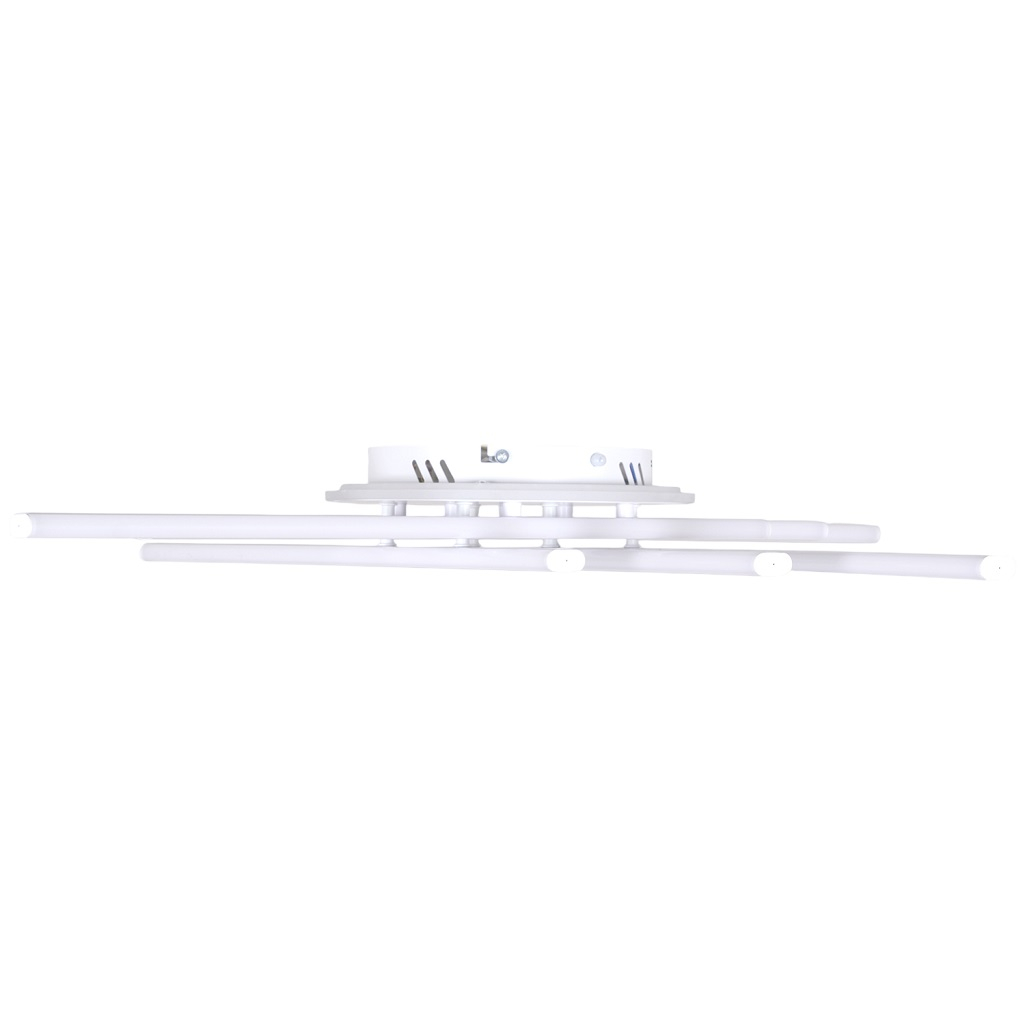 Люстра Reluce 42107-0.3-6+1 WT, 7 ламп, LED, 150 Вт, пластик, до 28 кв.м