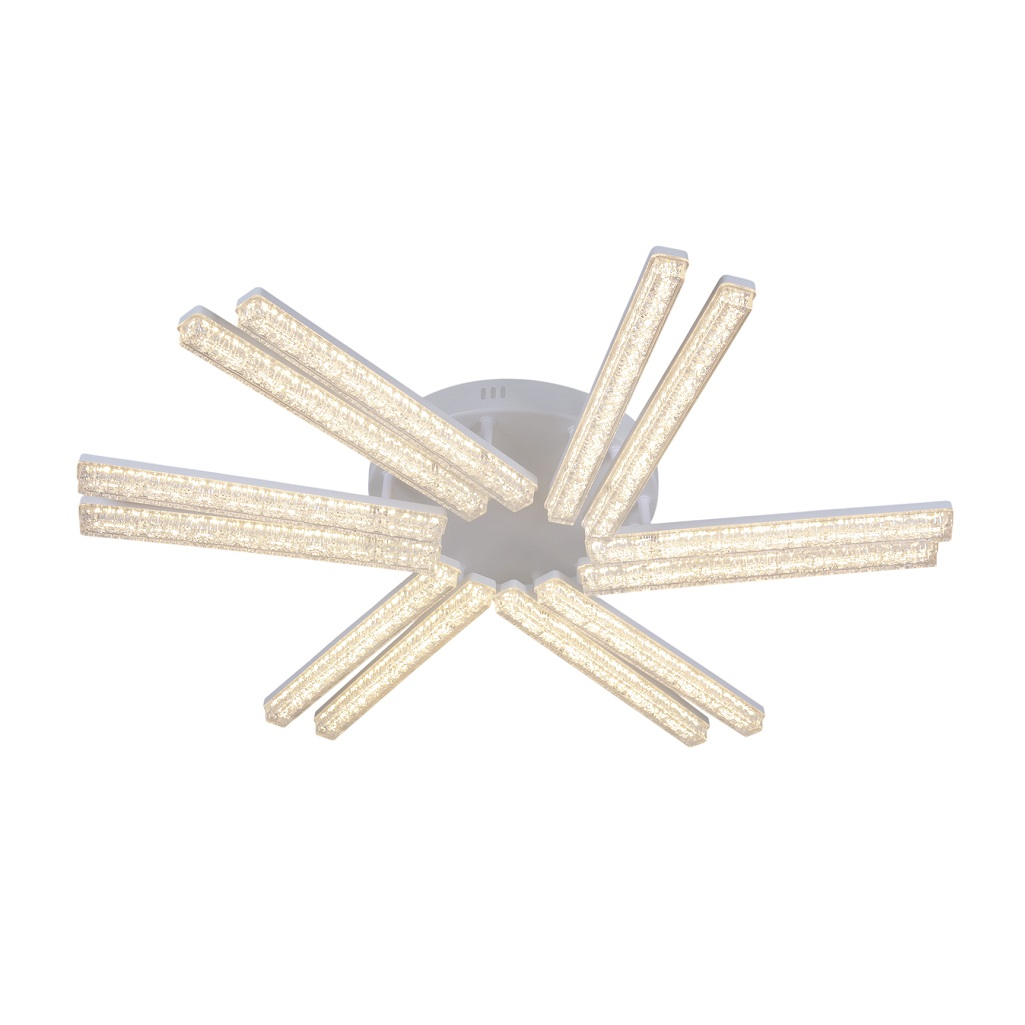 Люстра Reluce 58290-0.3-12 WH, 12 ламп, LED, 144 Вт, металл, до 26 кв.м