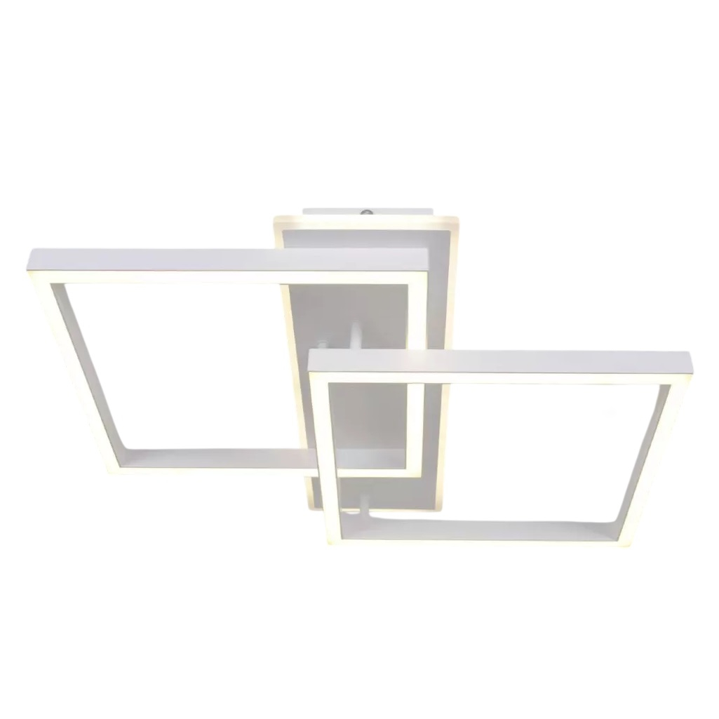 Люстра Reluce 60455-0.3-2+1M WT, LED, 66 Вт, металл, до 12 кв.м