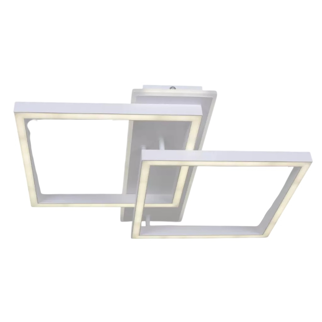 Люстра Reluce 60455-0.3-2+1M WT, LED, 66 Вт, металл, до 12 кв.м