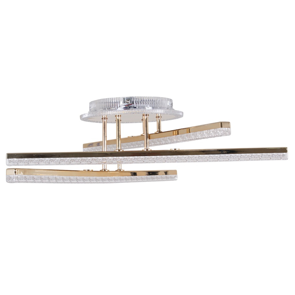 Люстра Reluce 85490-0.3-03 FG, 3 лампы, LED, 82 Вт, металл, до 14 кв.м