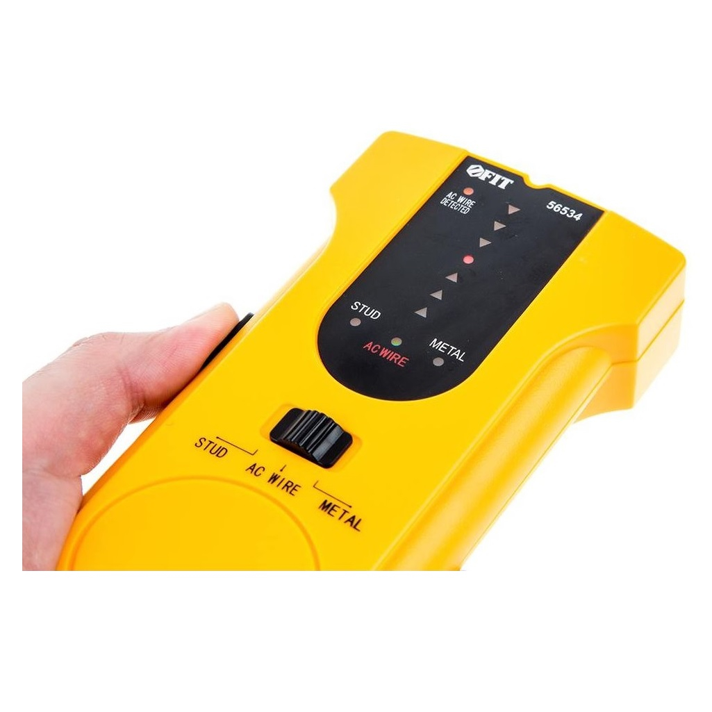 Детектор напряжения деревянных и металлических балок 3 в 1 FIT HQ Профи 56534 