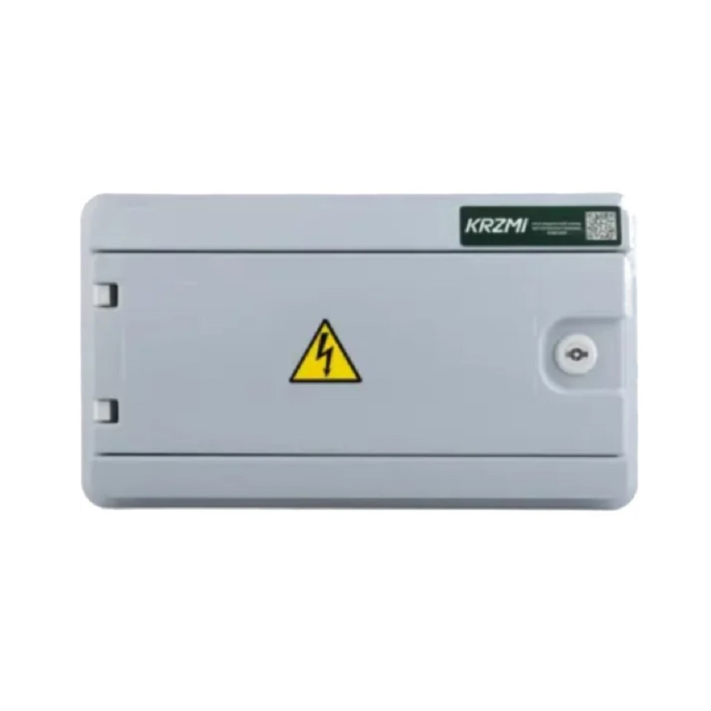 Корпус навесной KRZMI ЩРН-П-12, 12 модулей, глухая дверь, IP65, 124х226х397 мм