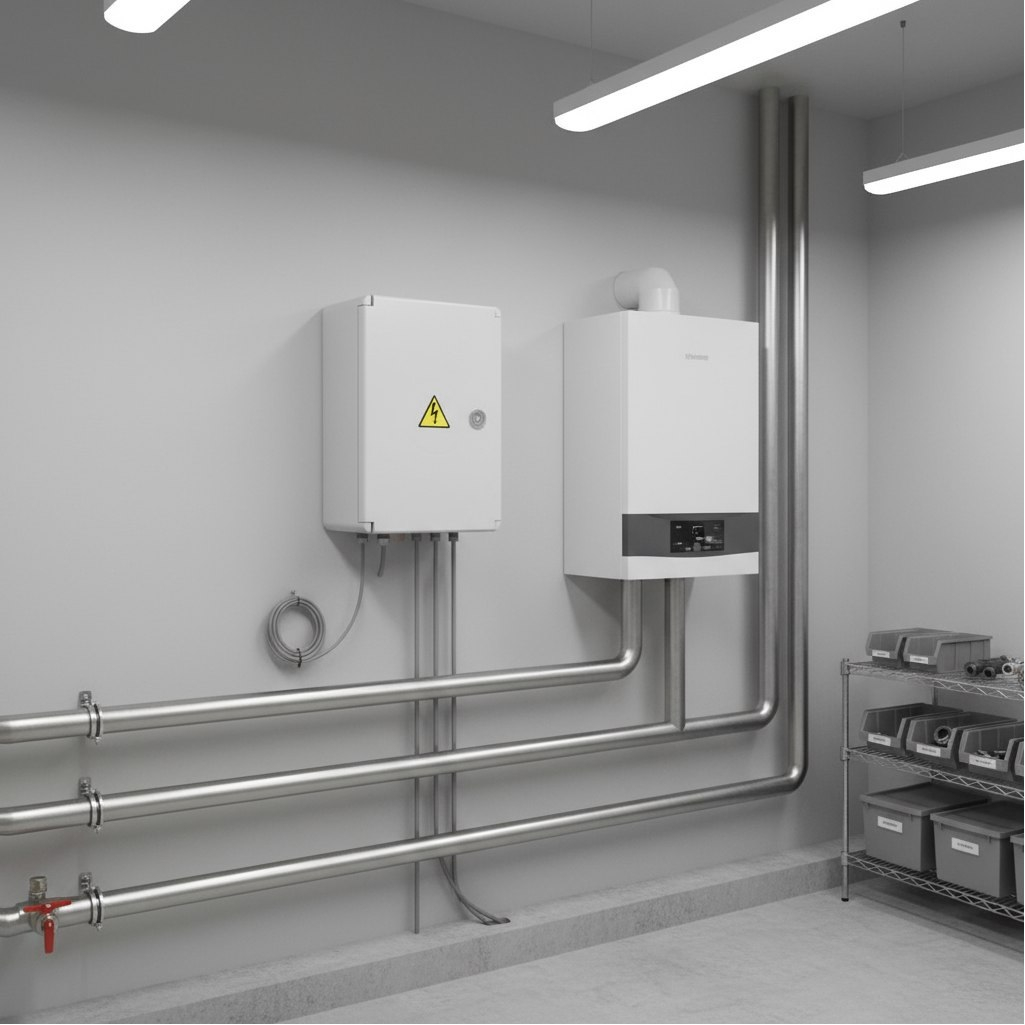 Корпус навесной KRZMI ЩМПпл, глухая дверь, IP65, 130х220х320 мм