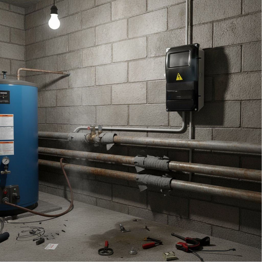 Корпус навесной KRZMI ЩУРН-П 1/8, 8 модулей, прозрачная дверь, IP55