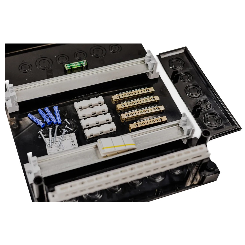 Корпус пластиковый навесной IEK Prime ЩРН-П-36, MKP13-N-01-36-41-K02, IP41, 36 модулей, черный 