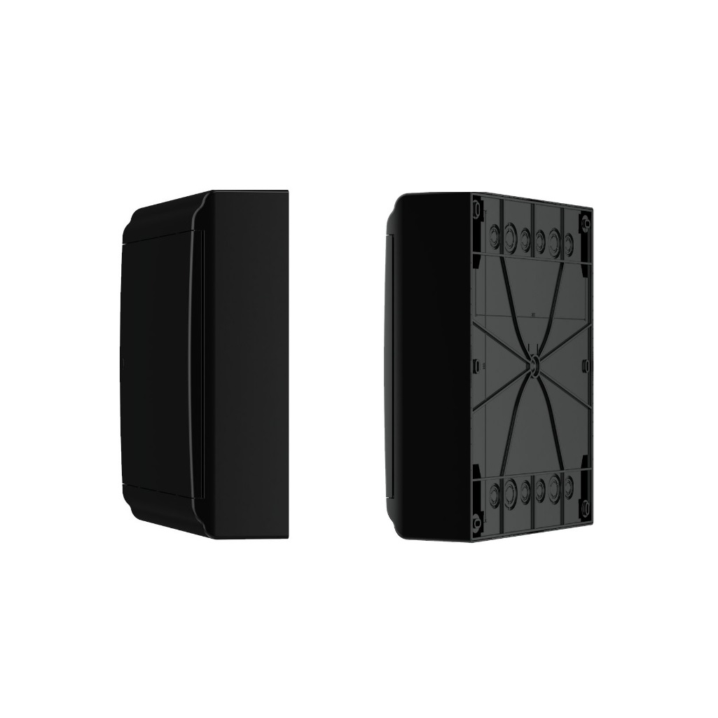 Корпус пластиковый навесной IEK Prime ЩРН-П-24, MKP13-N-01-24-41-K02, IP41, 24 модуля, черный 