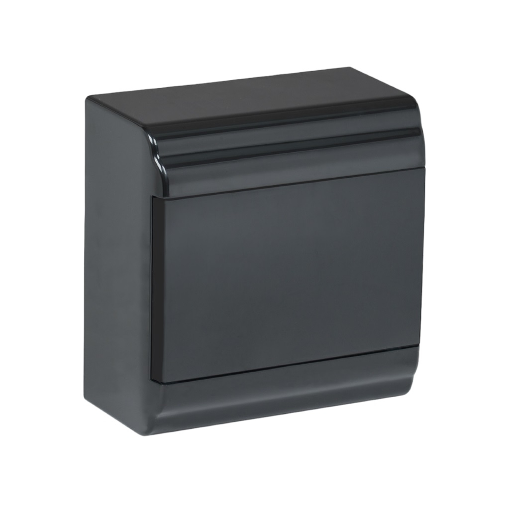 Корпус пластиковый навесной IEK Prime ЩРН-П-6, MKP13-N-01-06-41-K02, IP41, 6 модулей, черный