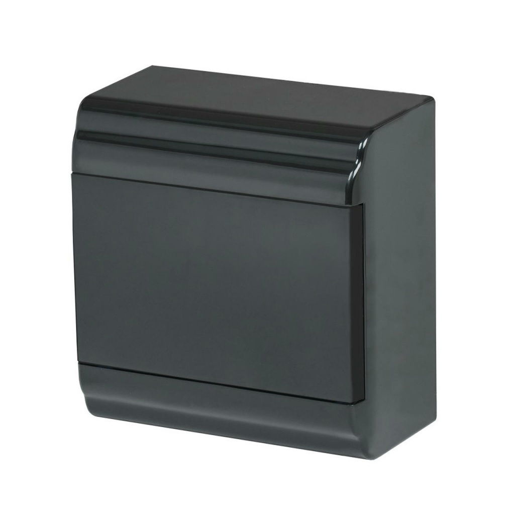 Корпус пластиковый навесной IEK Prime ЩРН-П-6, MKP13-N-01-06-41-K02, IP41, 6 модулей, черный