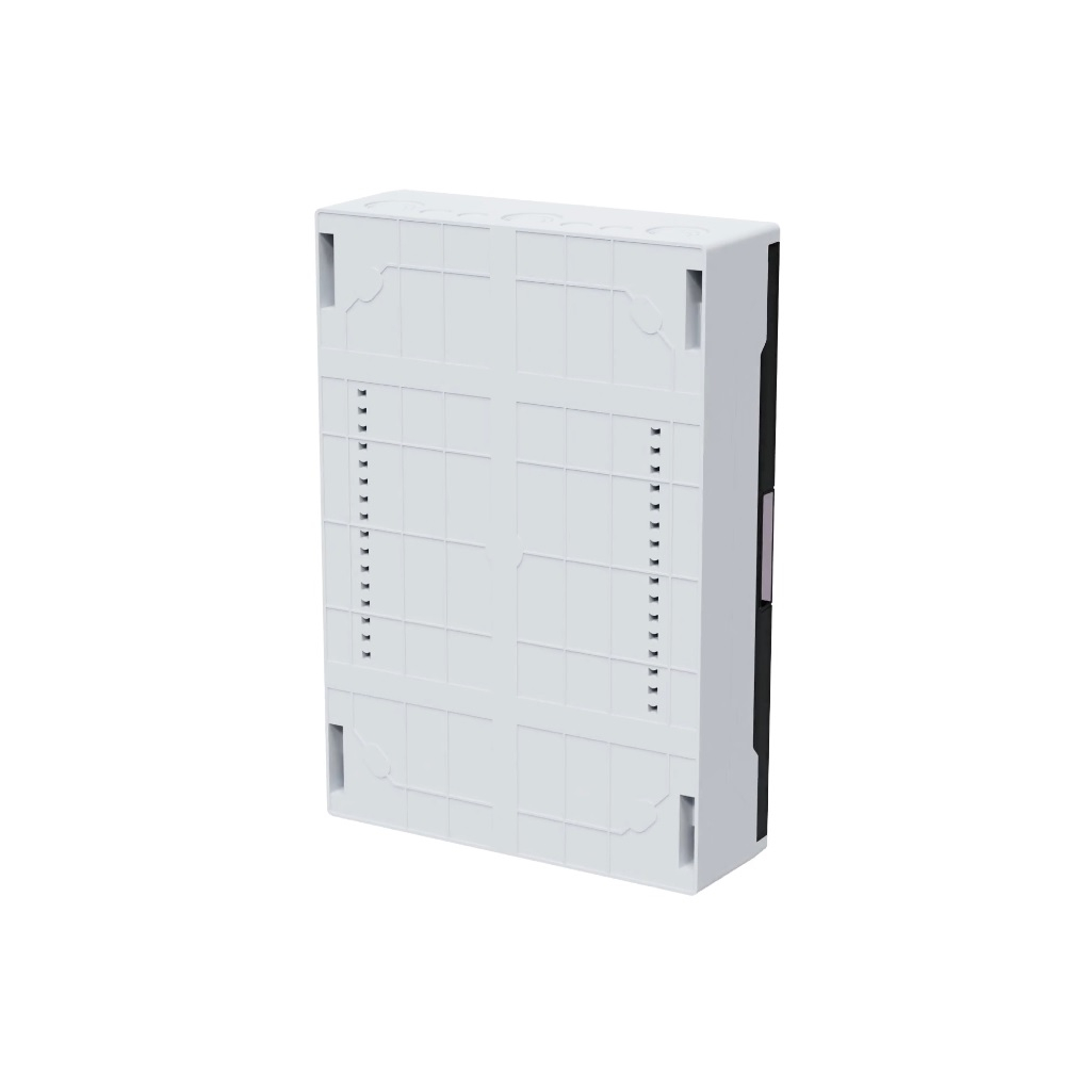 Корпус пластиковый навесной КЭАЗ OptiBox Pro 24-NKR-IP40, 379798, IP40, 24 модуля, прозрачная черная дверца