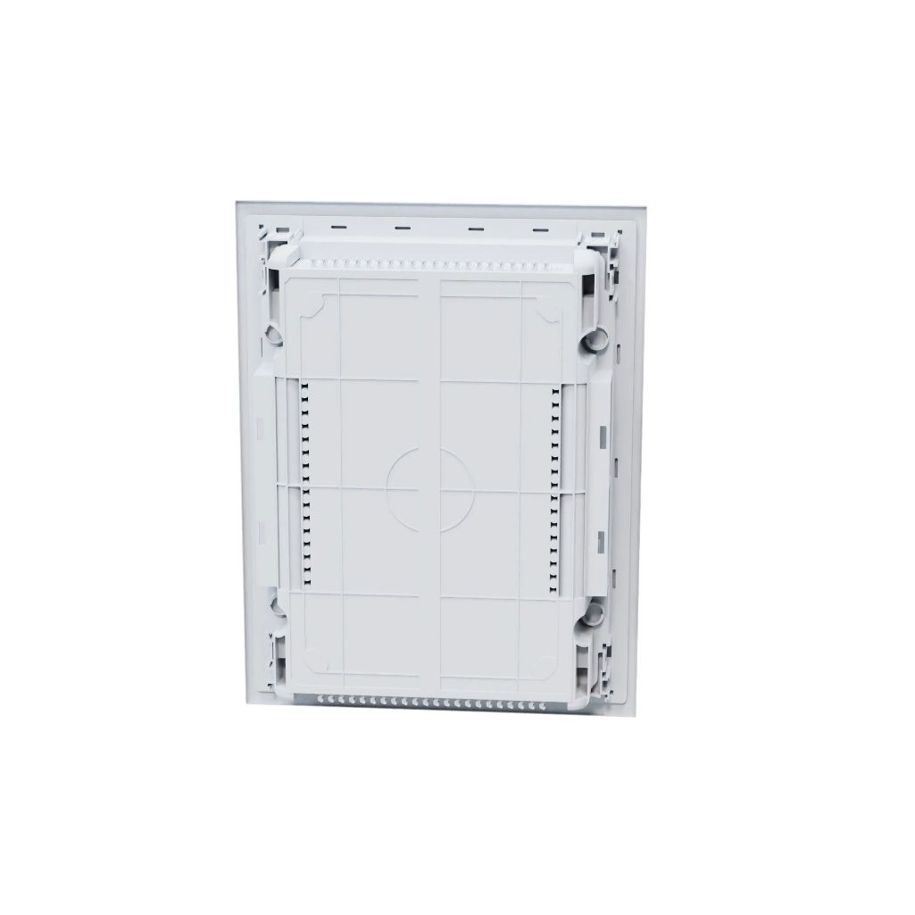 Корпус пластиковый встраиваемый КЭАЗ OptiBox Pro 24-VKR-IP40, 379800, 24 модуля, прозрачная черная дверца