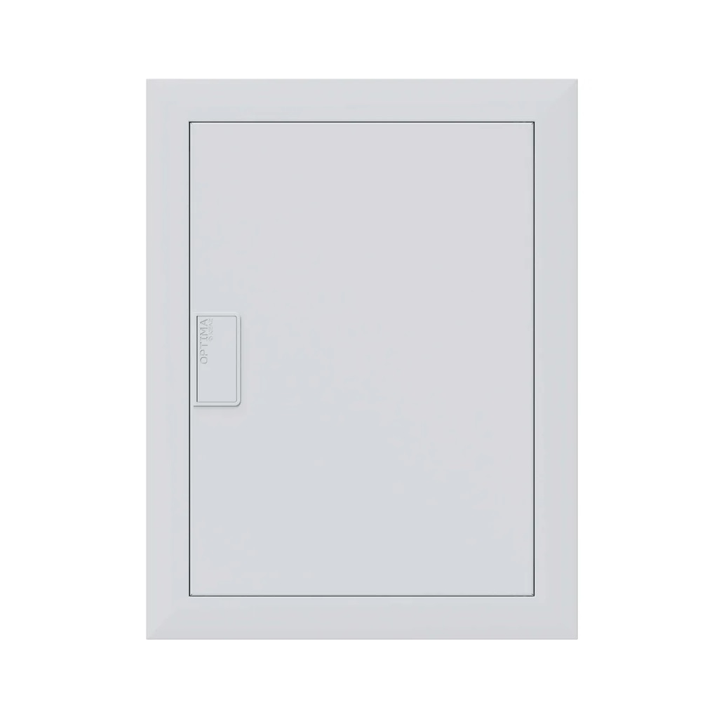 Корпус пластиковый встраиваемый КЭАЗ OptiBox Pro 24-VNR-IP40, 379799, 24 модуля, белая дверь