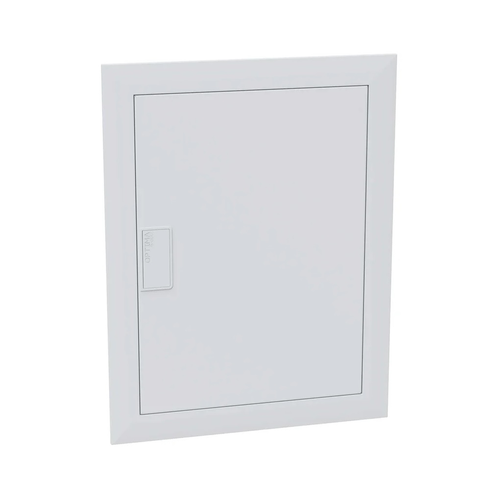 Корпус пластиковый встраиваемый КЭАЗ OptiBox Pro 24-VNR-IP40, 379799, 24 модуля, белая дверь