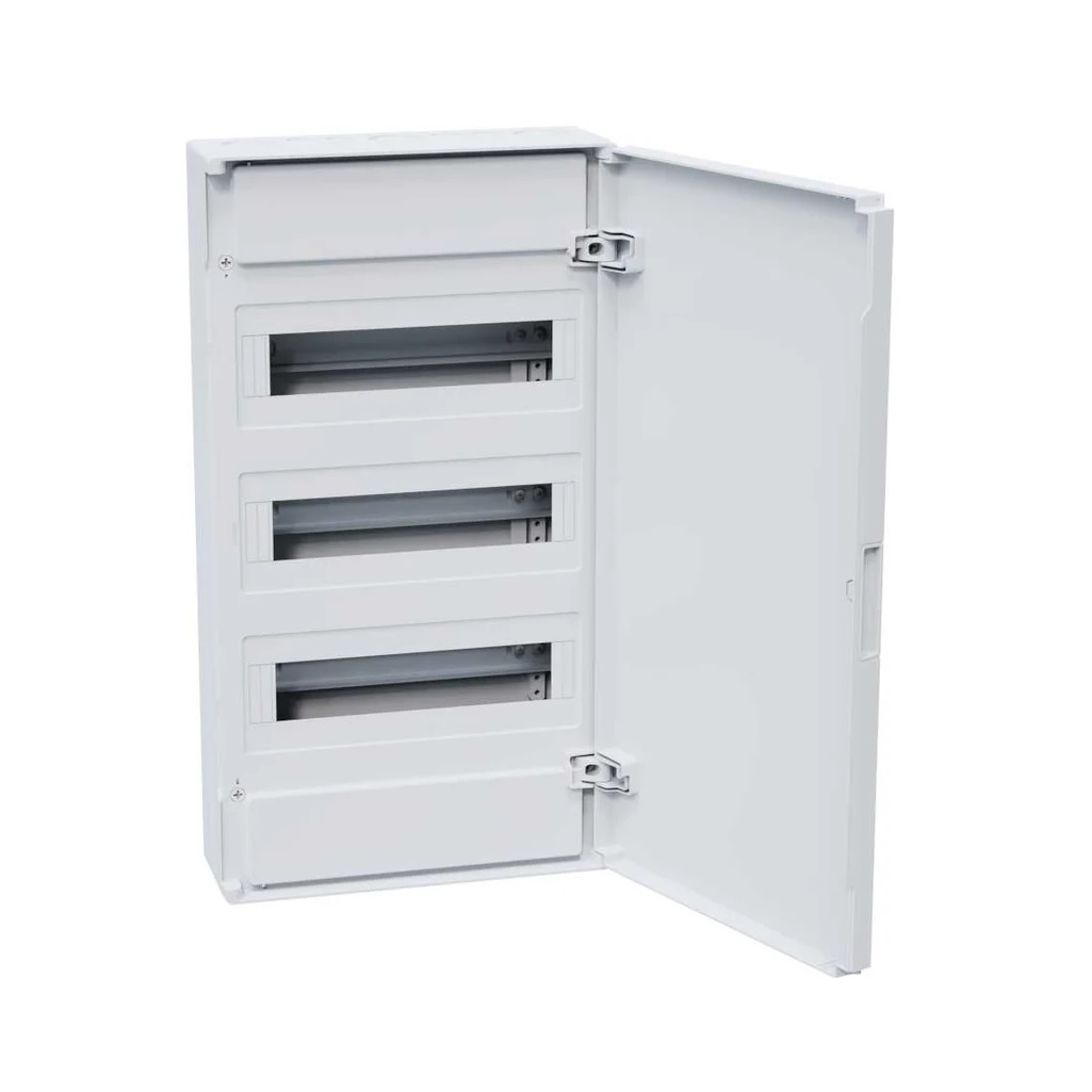 Корпус пластиковый навесной КЭАЗ OptiBox Pro 36-NNR-IP40, 379802, белая дверь