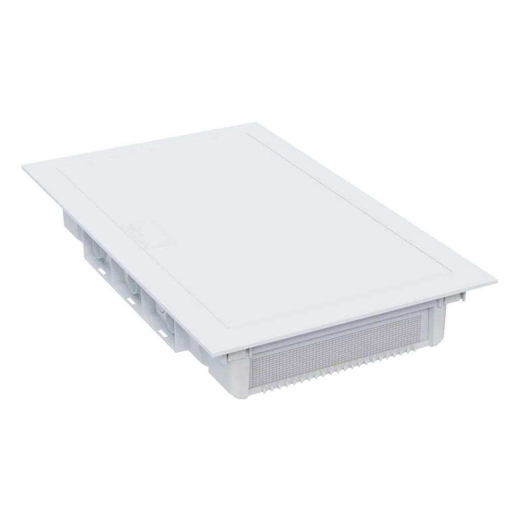 Корпус пластиковый встраиваемый КЭАЗ OptiBox Pro 36-VNR-IP40, 379804, 36 модулей, белая дверь